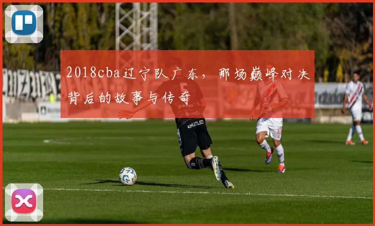 2018cba辽宁队广东，那场巅峰对决背后的故事与传奇